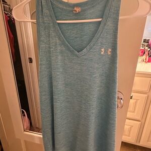 Under Armour Light Blue Sleeveless Top